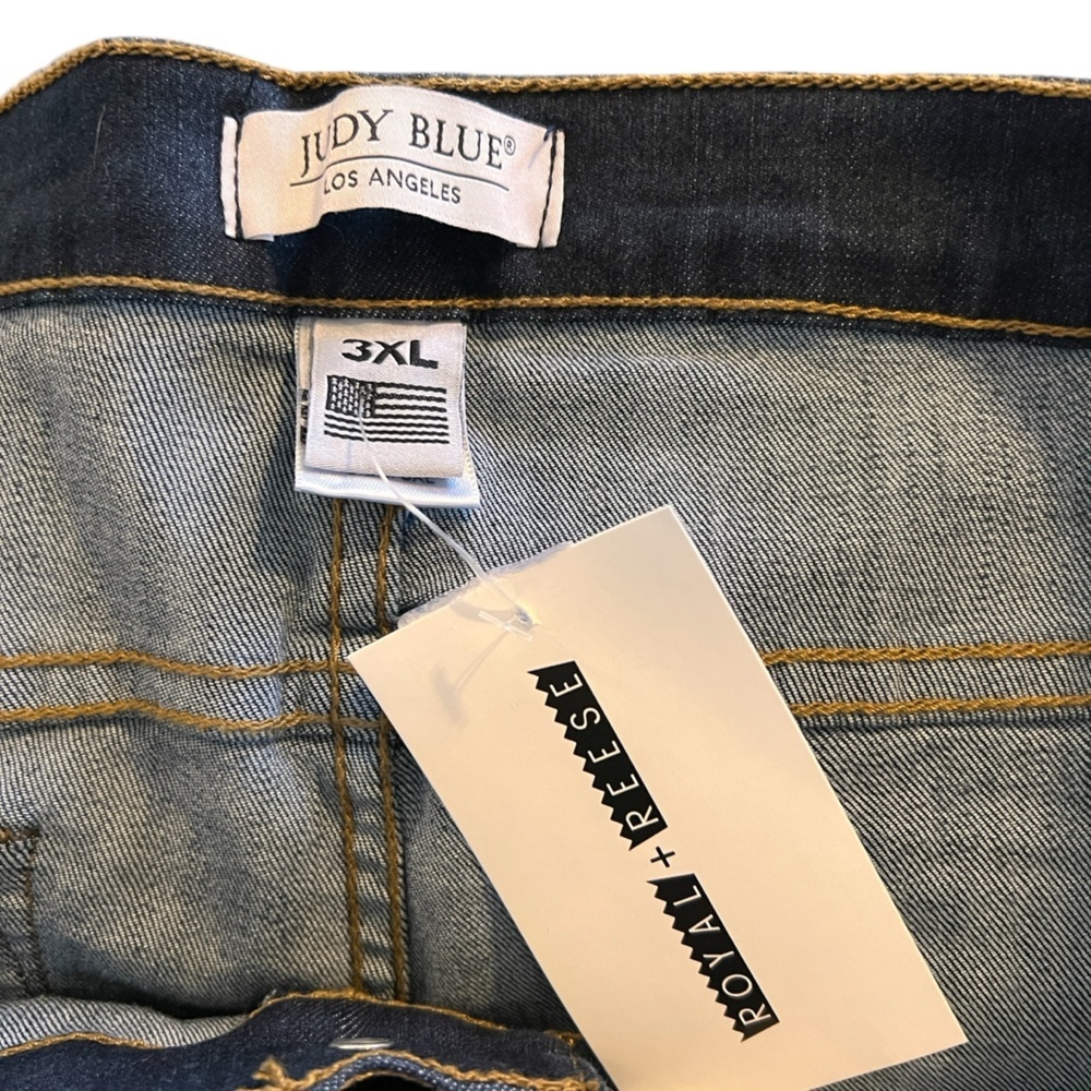 NWT Judy Blue Women’s High Waisted Rayon Skinny Size 3XL - Picture 7 of 11